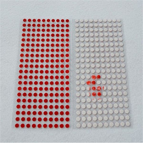 Autocollants adhésifs 1000pcs Dia4mm gros petit sceau de sécurité rond indicateur sensible à l'eau garantie vide autocollant joints 230803