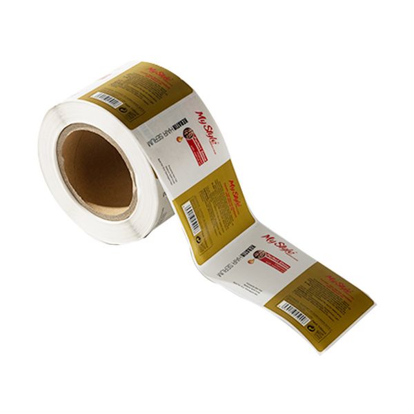 Fabricantes de pegatinas adhesivas etiqueta autoadhesiva personalizada decoración de embalaje pasta autoadhesiva papel personalizado al por mayor