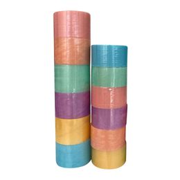 Lijmbanden 12 stks Sticky Ball Rolling Tape Sensory Toy Tape Diy Crafts For Kids Party 230505