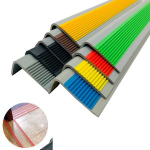 Rubans adhésifs 1M Anti-Slip Stair Tape Treads Moquette Autocollant de sol auto-adhésif pvc Meubles de sécurité pour bébé Coin Edge Guard Strip Protector 230710