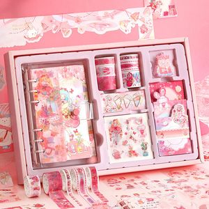 Rubans adhésifs 95pcs Set Scrapbook Jouirnal Sticker avec Notebook Washi Tape Trombone 2016 230818