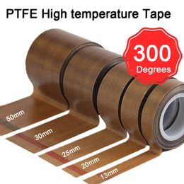 Lijmbanden Hoge temperatuurweerstand Tape 300 ° C PTFE Doek Warmte isolatie Lijmafdichtingsmachine Zelfklevende waterdichte tapes Roll 230504
