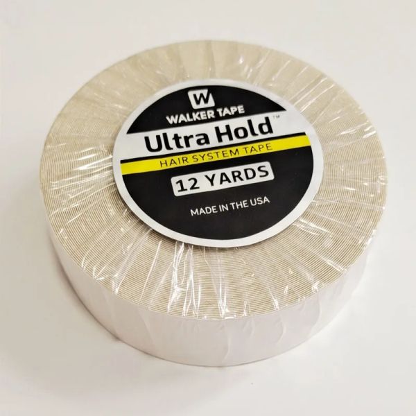 Adhesivos 12 yardas Ultra Hold extensiones de cabello cinta adhesiva de doble cara para extensiones de cabello/tupé/pelucas de encaje