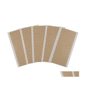 Lijmen 5 vellen 60 stcs Haarverlenging Tape Lijmbinding Dubbelzijdige sterke waterdichte tapes voor verlenging/kant/toupee druppel de DHQ3D