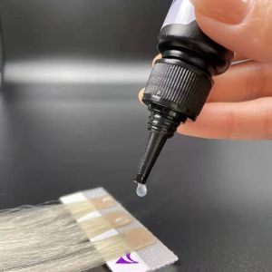 Kleefstoffen Best verkopende 20g VLight-lijm voor haarverlenging met tape VLight-technologielijm voor HairExtension Pruikhaarstuk