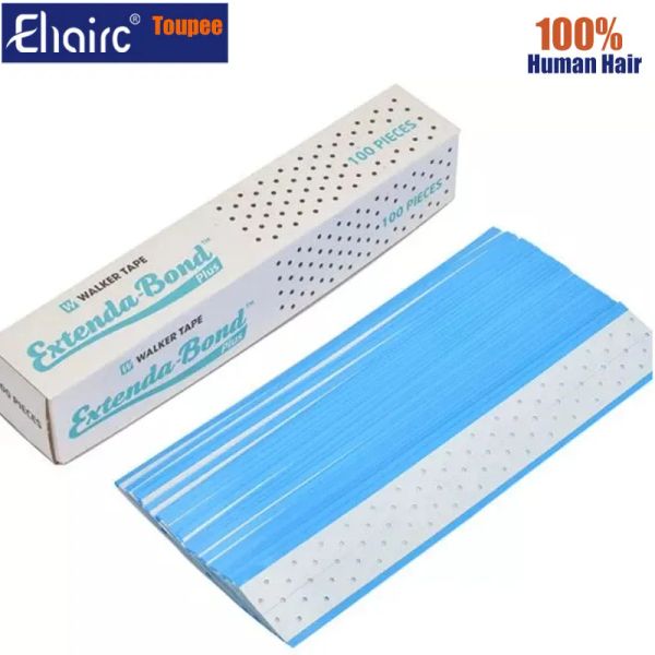 Adhesivos Walker ExtendaBond Plus tiras de cinta para reemplazo de cabello, pestañas de cinta de peluca de doble cara con orificios de respiración para pelucas delanteras de encaje