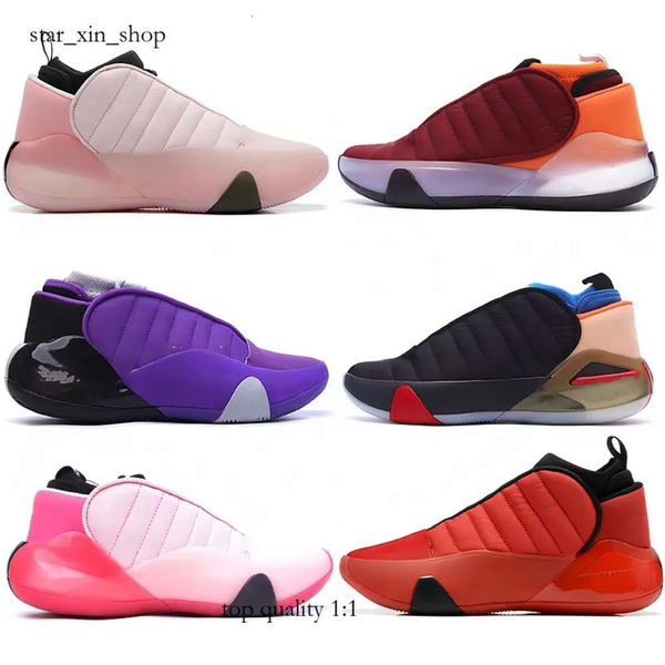 ADIDDASS Fashion 2024 Shoes Harden Vol.7 GCA, ENS Entrenadores de baloncesto Grape New Designer 7s Sier Metallic Triple White Lucid Fucsia Core Black Scarlet 2176
