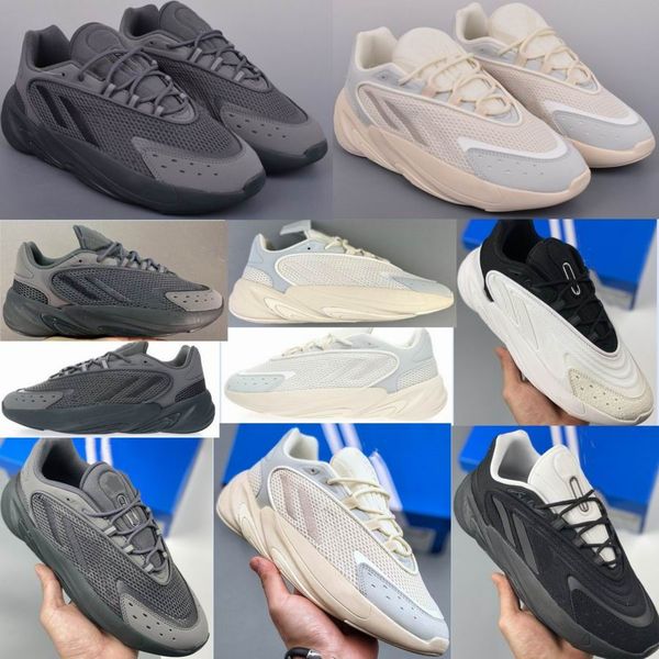 AdiPerne Ozelia Water Pipe 2.0 Chaussures de course Hommes Carbon Black Beige Womens Mesh Retro Daddy Shoe Originals Milky White Grey Jogging Sports Sneakers GX3254 GX3255