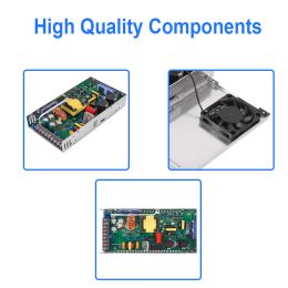 Ajustable 500W 600W Fuente de alimentación 0-12V 15V 24V 30V 36V 48V 60V 72V 85V 90V 110V 150V 200V 110-220V AC a DC SMPS LED industrial