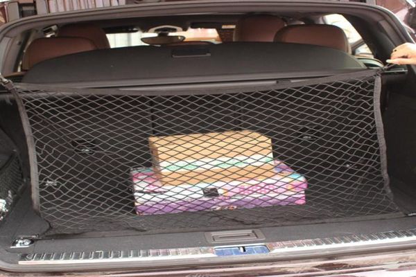 Réglable 70110 cm Organisateur Universal Car Trunk Luggage Storo Net Net Stretchable Tamin With 4 Hooks85464783122880