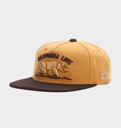 Verstelbare bboy gorras honing suède bruin CS CALI LOVE CAP 100 polyester hip hop summen man vrouw snapbacks8884566