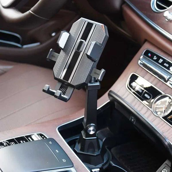 Soporte ajustable para taza de coche, soporte para teléfono móvil, soporte Universal para teléfono móvil con agua, soporte para Iphone 13