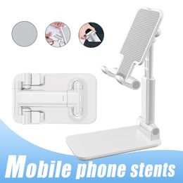 Soporte de teléfono celular ajustable stents de teléfono portátil plegable FL-066 Extender el soporte Desk Dese de la mesa Celular de la mesa para la tableta con paquete minorista