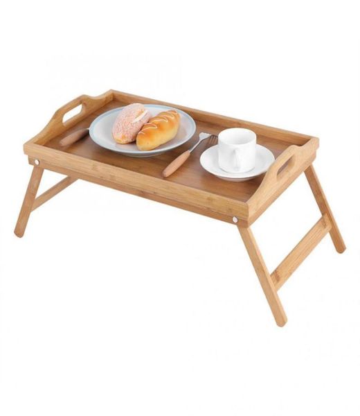 Bureau d'ordinateur d'ordinateur réglable Bureau d'ordinateur portable 50x30x4cm Bureau de travail Breakfast Breaking Bureau de thé canapé-lit Piche de lit de lit