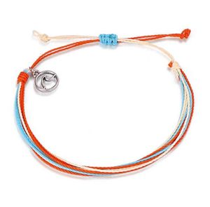 Verstelbaar Custom 100 waterdichte geweven Bohemen Pura Vida Bracelet8903781