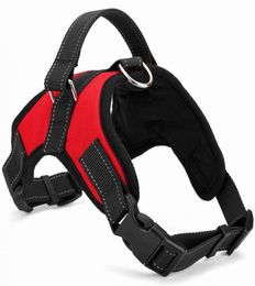 Adjustable Dog Harness Vest Collar Oxford Cloth Big Dog Rope Collar Hand Strap Pet Traction Rope For Midsize Large dog5675836