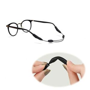 Retard de lunettes réglable Universal Fit Sports Sports Sunglasses Retenue Unisexe STRAP Sénuhies de sécurité Chaînes Anti-Slip Silicone