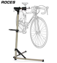 Portabicicletas plegable ajustable, soporte de reparación de bicicletas de aleación de aluminio profesional, herramientas profesionales de reparación de bicicletas, bicicleta de ciclismo H8967832