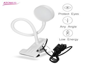 Lámpara de escritorio LED con brillo esmerilado ajustable, luz de mesa USB para tatuaje de cejas y labios, manicura fría, luz LED, maquillaje permanente Equ8147672