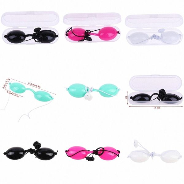 Lunettes de sécurité réglables à ombrage complet Lunettes de protection contre la lumière laser pour tatouage Phot Clinique de beauté Patient 1x t899 #