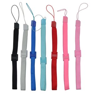 Verstelbare hand polsriem Lanyard touw voor Wii afstandsbediening PS3 Move Motion Navigation Controller / Telefoon / PSV / 3DS DHL EMS GRATIS schip