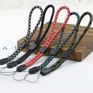 Adjustable Hand Wrist Strap String For Mobile Phone Camera Keys Keychains USB Flash Drives U Disk Anti-lost Lanyard