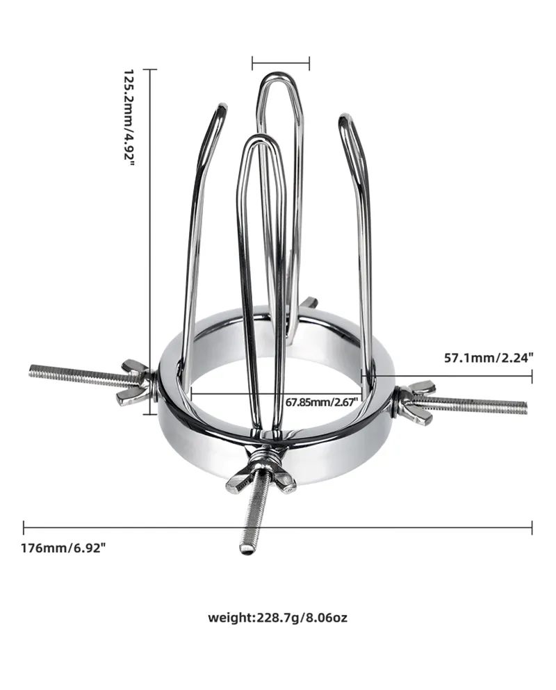 Verstelbare Enorme Metaal Anus Vaginale Dilator Anale Speculum Scope Inspecteren Van Grote Buttplug Extender Stimulator Vergroting Bondage Volwassen Seksspeelgoed Voor Mannen Vrouwen Jd4103 Van 17,97 € DHgate