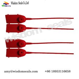 Verstelbare lengte Pull Tight Plastic Seal Security Seals Bags Courier Tassen Cash Bags Tanks, Lockers, Tote-dozen, Containers