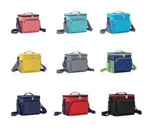 Bolsa de almuerzo ajustable, caja de almacenamiento, bolso de hombro, bolsas de picnic al aire libre