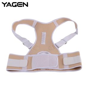 Verstelbare Magnetische houding Corrector Corset Back Brace Riem Lumbale Ondersteuning Rechtstreeks voor Mannen Dames S-XXL