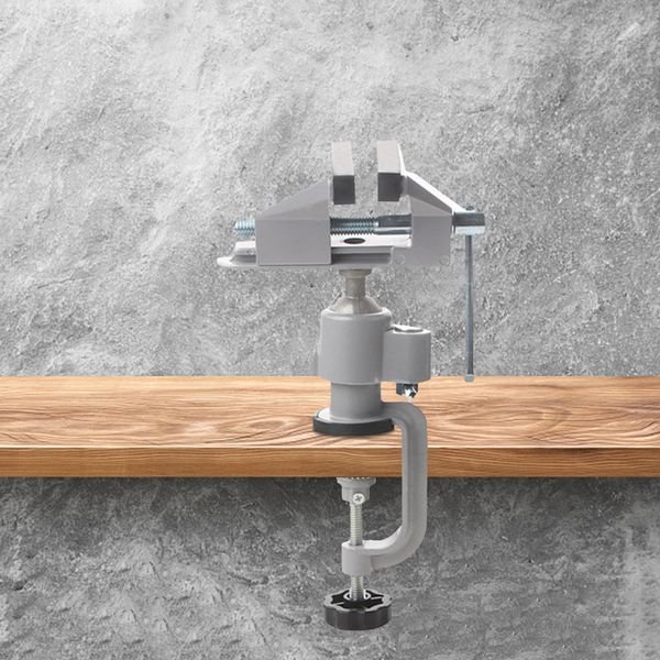 Micro Vise Ajustement à 360 degrés Rotation de banc pivotant pratique Vise Aluminium ALLIAM ALLIAGE SONCE SUPPRIMANCE POUR LE STAN