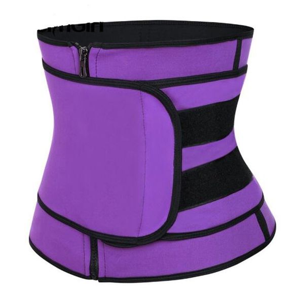 Corset réglable en néoprène, ceinture à fermeture éclair, Sauna, Corset de Fitness, modelant le corps, ceinture abdominale amincissante, vente en gros