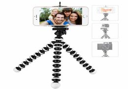 Support réglable de mini trépied de poulpe Clip de smartphone flexible portable Support de gorillapod Support de caméra Stent Trépieds de téléphone portable Folda2968986