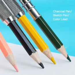 Équipement d'extension de crayon réglable crayon extension du support d'escroquerie outil d'écriture simple
