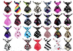 Verstelbare huisdier stropdas dog stropdas katten banden mooie schattige verzorging zijden stropdas stropdas 200 pcs2203027