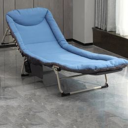 Reclinable portátil ajustable plegable al aire libre sillón salón sillón para almuerzo de la cama de cama plegable