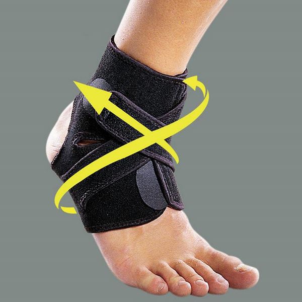 Support de cheville élastique de sport réglable, attelle de cheville respirante, Protection des pieds, soins de sécurité F2017646