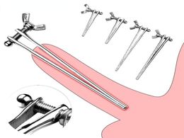 Verstelbare Rvs Penis Plug Pull Lange Insert Urine Volwassen sexy Speelgoed voor Mannen Cock Brancard Dilatator Urethrale Staaf7266080