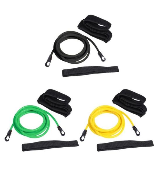 Ceinture élastique de résistance réglable pour entraînement de natation, corde de sécurité de Traction, Tubes en Latex, diverses spécifications, accessoires 7075502