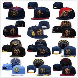 Capes de basket-ball d'équipe réglables Jeff Green Bones Hyland Facundo Campazzz Sport Snapback Tricoted Hats Tricoting Tricoting Fitting Elasticity 308p