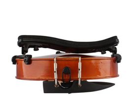 Repose-épaules de violon réglable en plastique rembourré doux éponge confortable pour 4/4 3/4 1/2 1/4 1/8 accessoires de pièces de violon noir