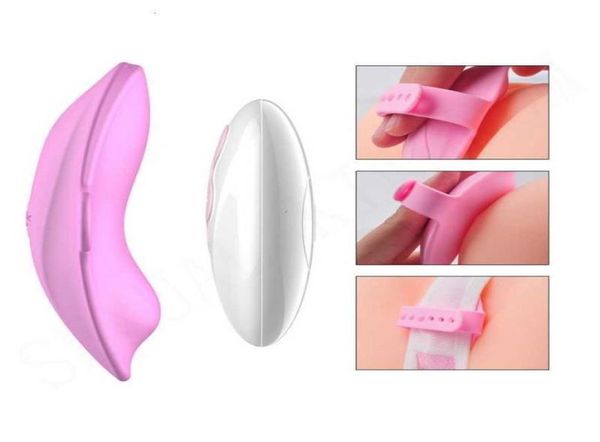 Vibrateurs portables réglables Masseurs Orgasme Masturbateur Stimulateur de clitoris Sans fil Télécommande Culotte Adulte Sex Toys1200997
