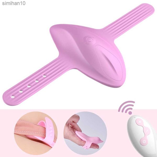 Vibrateurs portables réglables Orgasme Masturbateur Stimulateur de clitoris Télécommande sans fil Culotte Vibrateurs Adult Sex Toys L230518