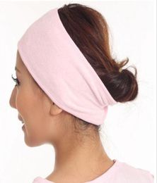 Femmes ajustées Lady Girl Beauty Elastic Lavage Face Makeup Spa Stretch Hair Band Band8988629