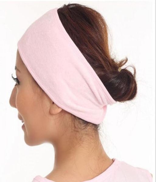 Femmes ajustées Lady Girl Beauty Elastic Lavage Face Makeup Spa Stretch Hair Band Band8988629