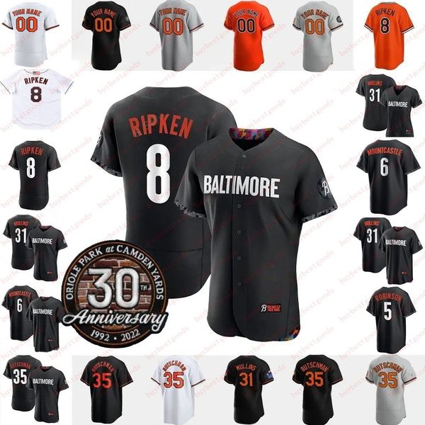 Adley Rutschman City Connect Maillot de baseball Cedric Mullins Gunnar Henderson Ryan Mountcastle Santander Felix Bautista Jorge Mateo John Means Grayson Rodriguez0