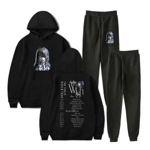 Ado Wish Tour Merch Survêtement Hommes Ensembles Costume De Sport De Mode Sweat À Capuche + Pantalon De Survêtement Vêtements Pour Hommes 2 Pièces Ensemble Streetwear