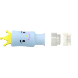 Schattige prinses Prince Cartoon Silicone Silicone Dositing Bottle voor lotionshampoo en body wash - Leuke en leuke afbeeldende fles voor kinderen en