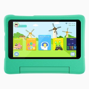 ADREAMER KIDSPAD7 Kids Tablet 7 inch Android 13 3GB RAM 32 GB WiFi Bluetooth Dual Camera Educatieve Kid -tablets met een bewijs Case