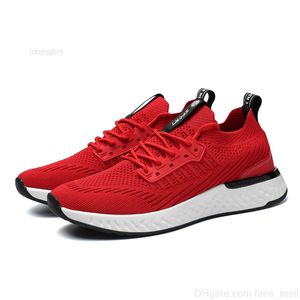 Volwassen aankomst groothandel nieuwste man ademend loopschoenen rood zwart grijs casual volwassen man sport sneaker trainers outdoor jogging